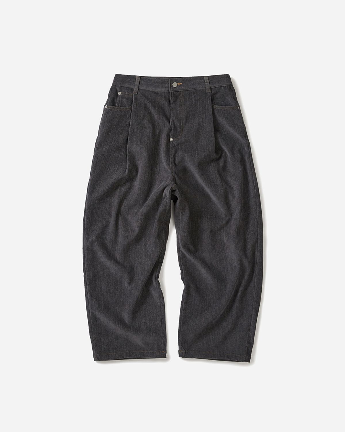 사일런트실러블(SILENTSYLLABLE) Fold back 4tuck pants / Charcoal