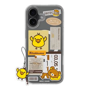 Rilakkuma Sticker Collage Magsafe Jellyhard Case+Keyring_KiroiTori