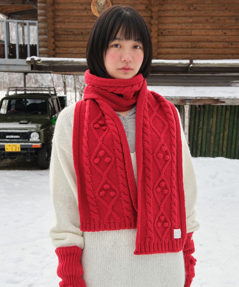 Coco Wool Cable Muffler - 3Color