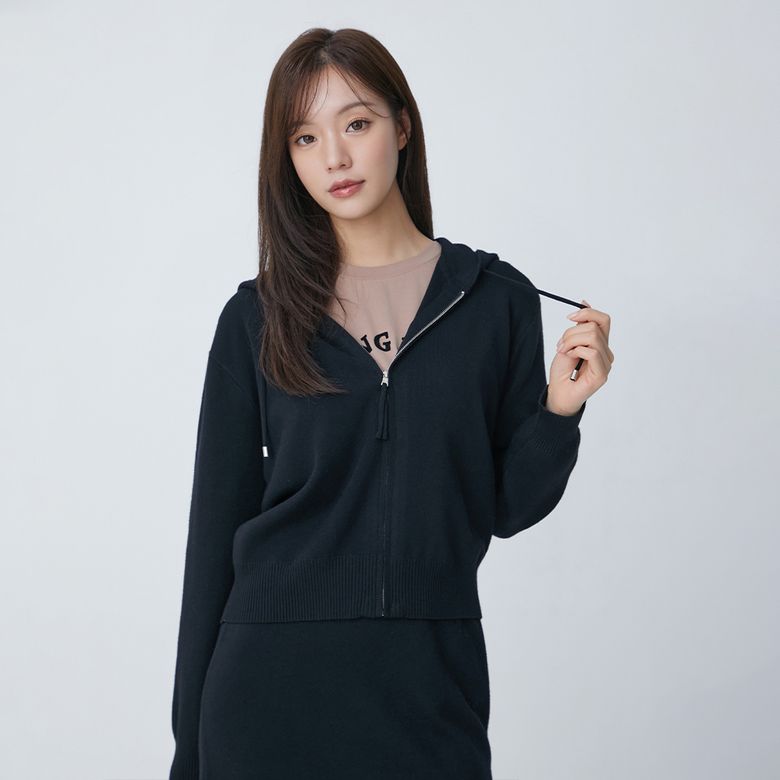 후드집업 니트 가디건 PR7KG081