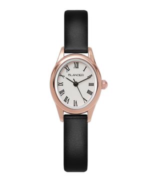 레오니 로즈골드 로만 BW20915L-RRBK 가죽 여자시계