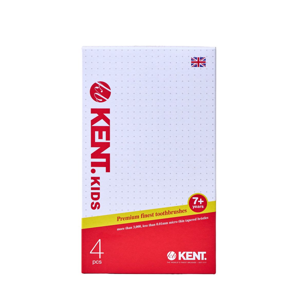 켄트(KENT) 켄트칫솔 키즈 초극세모 4개입