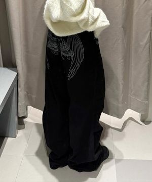 엔젤 패러슈트 팬츠_블랙