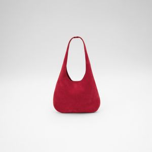 SUEDE ROUND TOTE MINI BAG (B-2468)