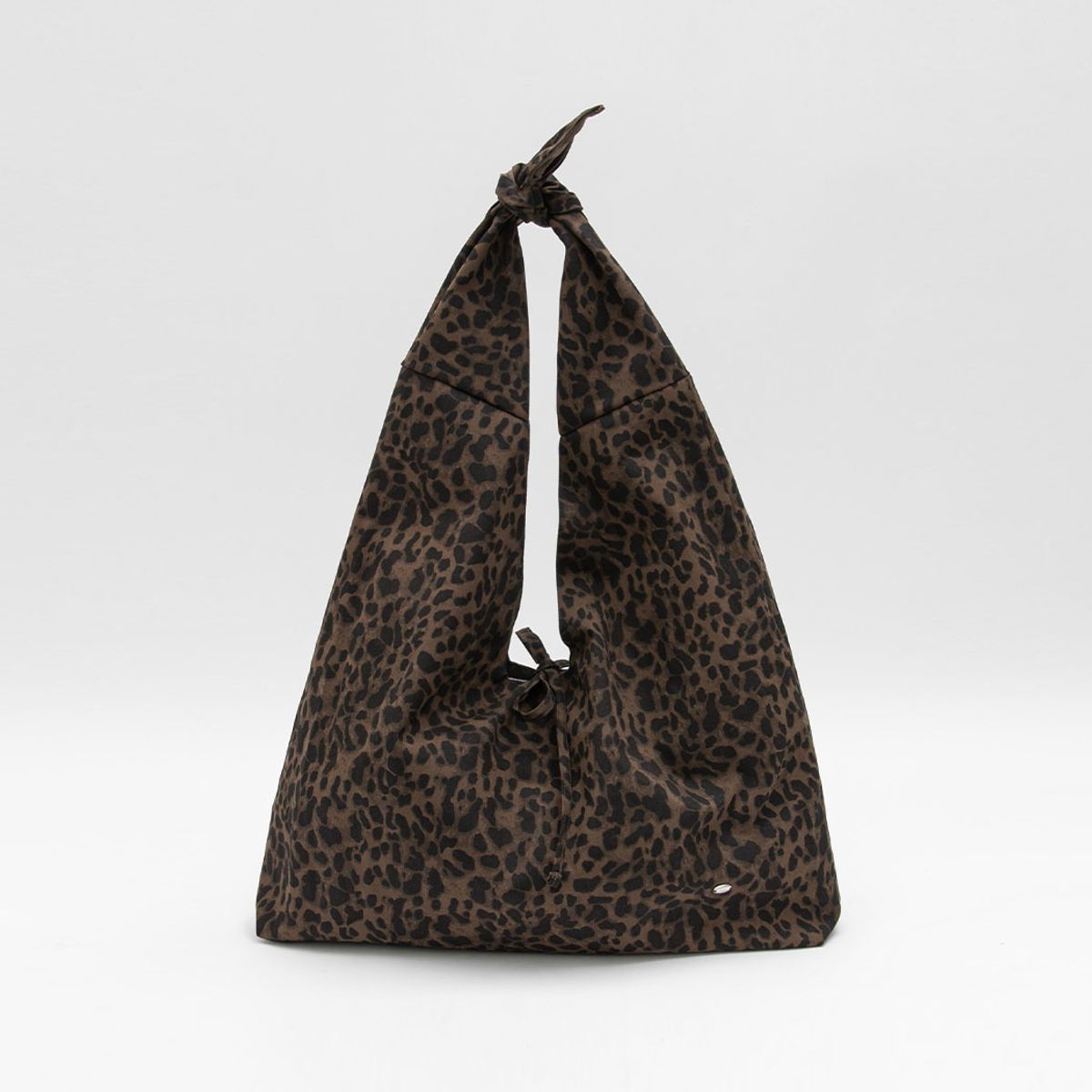 아틀리에 나인(ATELIER NAIN) LEOPARD MAXI KNOT BAG (B-2474)