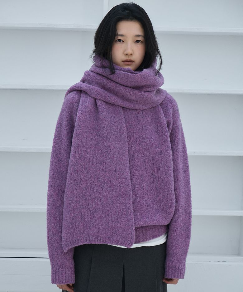 SOFT MUFFLER (PURPLE)