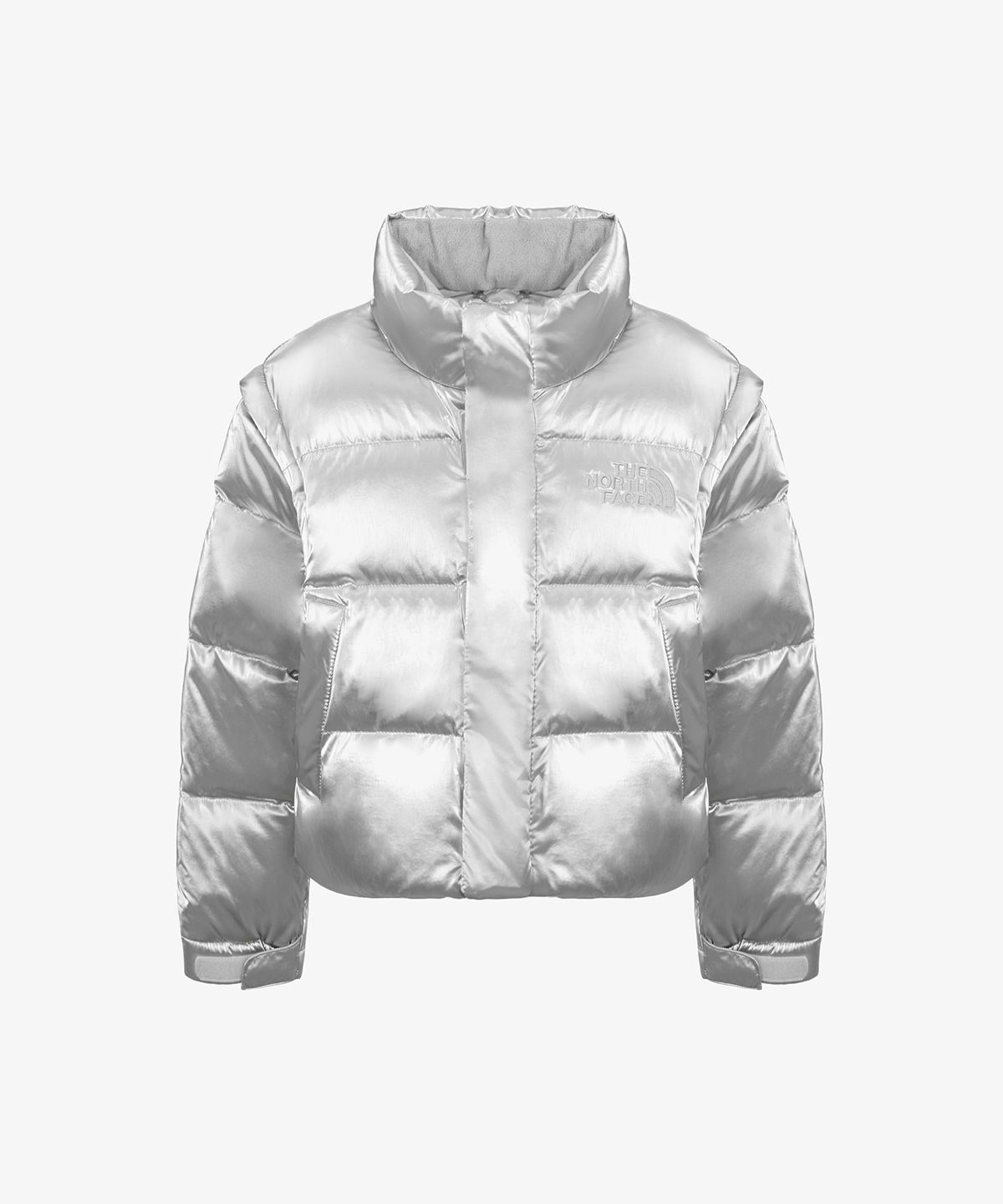 노스페이스 키즈(THE NORTH FACE KIDS) 걸즈 글로우 디테쳐블 다운 자켓(RDS) NJ1DR59T_SIL