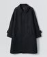 Wool Blend Balmacan Coat_Charcoal