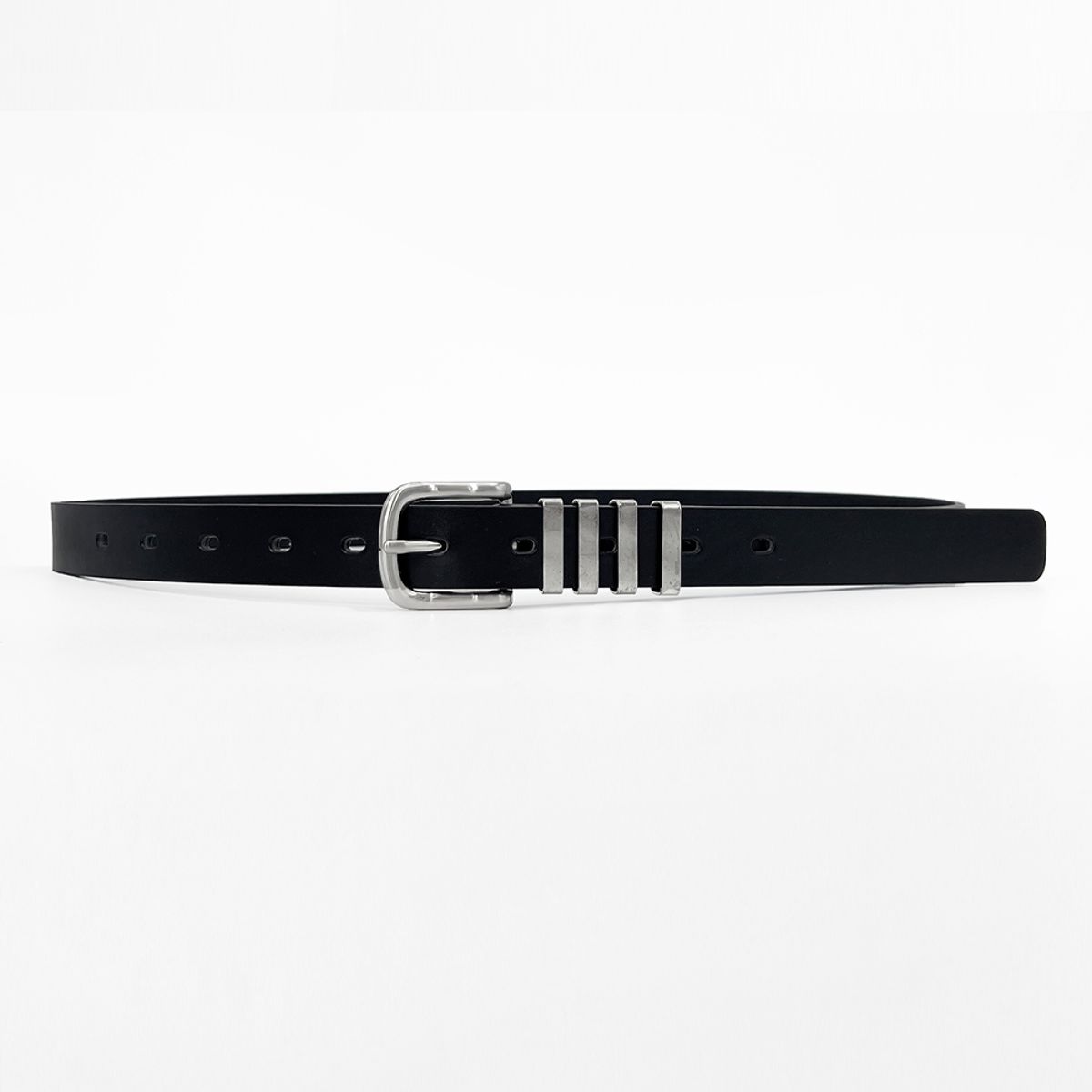 메종마스터(MAISON MASTER) triple bar metal keeper  트리플 바 키퍼 벨트 (ITALY LEATHER)