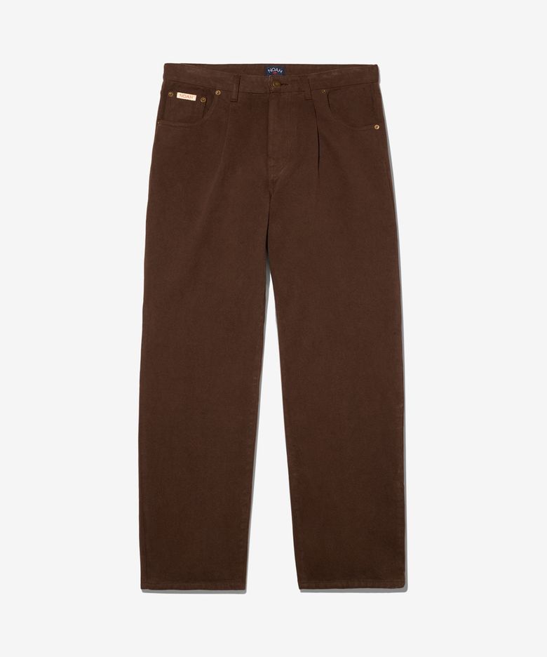 (U) 브러시드 플리츠 진 퍼지 BRUSHED PLEATED JEANS FUDGE