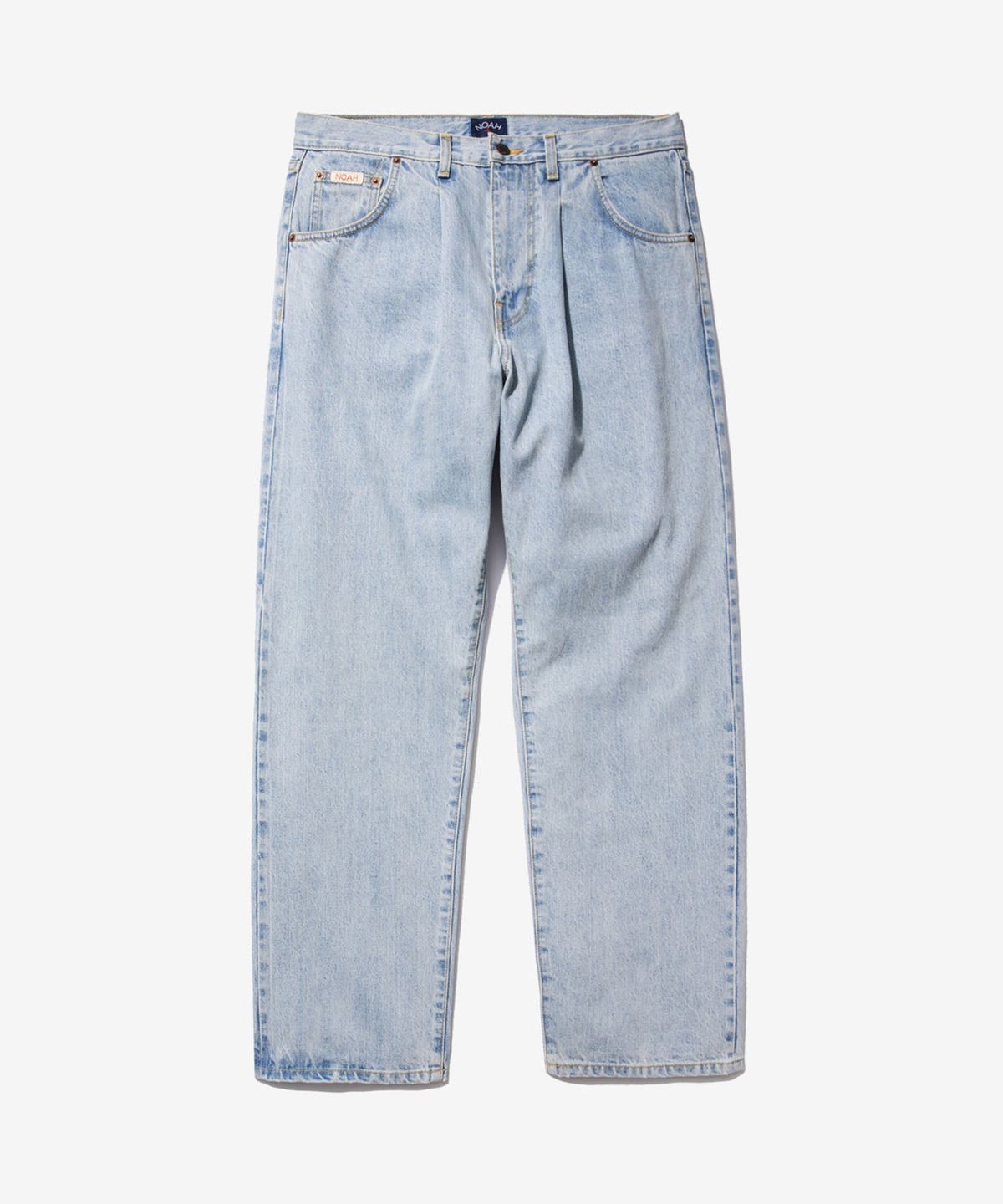 노아(NOAH) (U) 플리츠 진 라이트 워시 PLEATED JEANS LIGHT WASH