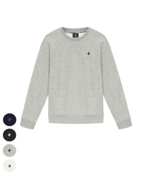 남성 시그니처 베이직 로고 기모 맨투맨 4Color TS560