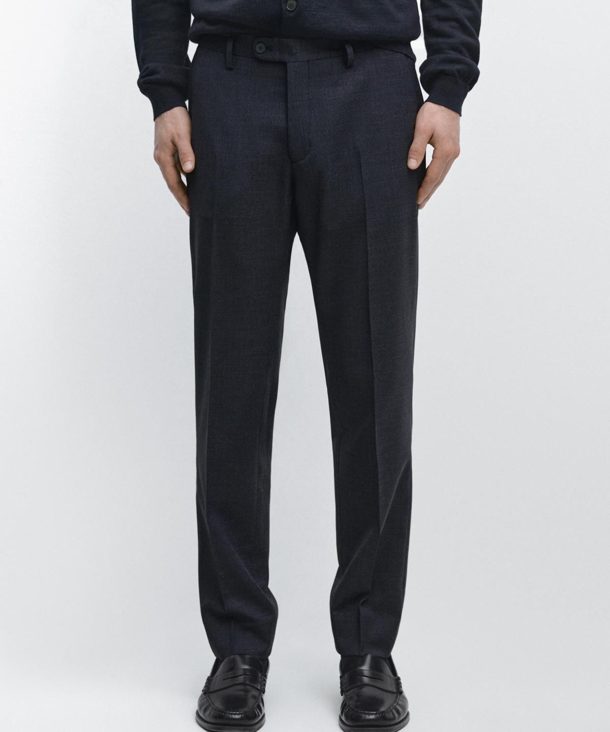 마시모두띠(MASSIMO DUTTI) 콜드 울 수트 팬츠