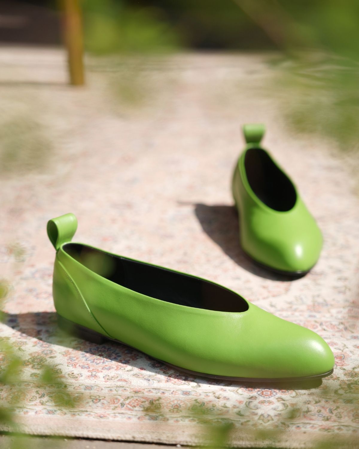 플라디코(PLAADICO) Nomadism Soul Flat, Apple Green