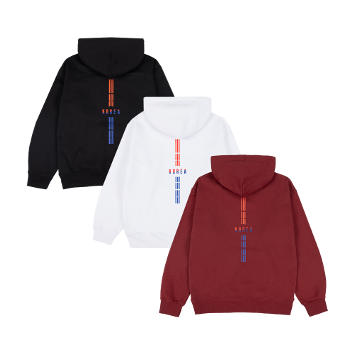 라카이(LAKAI) KR 세로형 건곤감리 후드 (S~2XL)