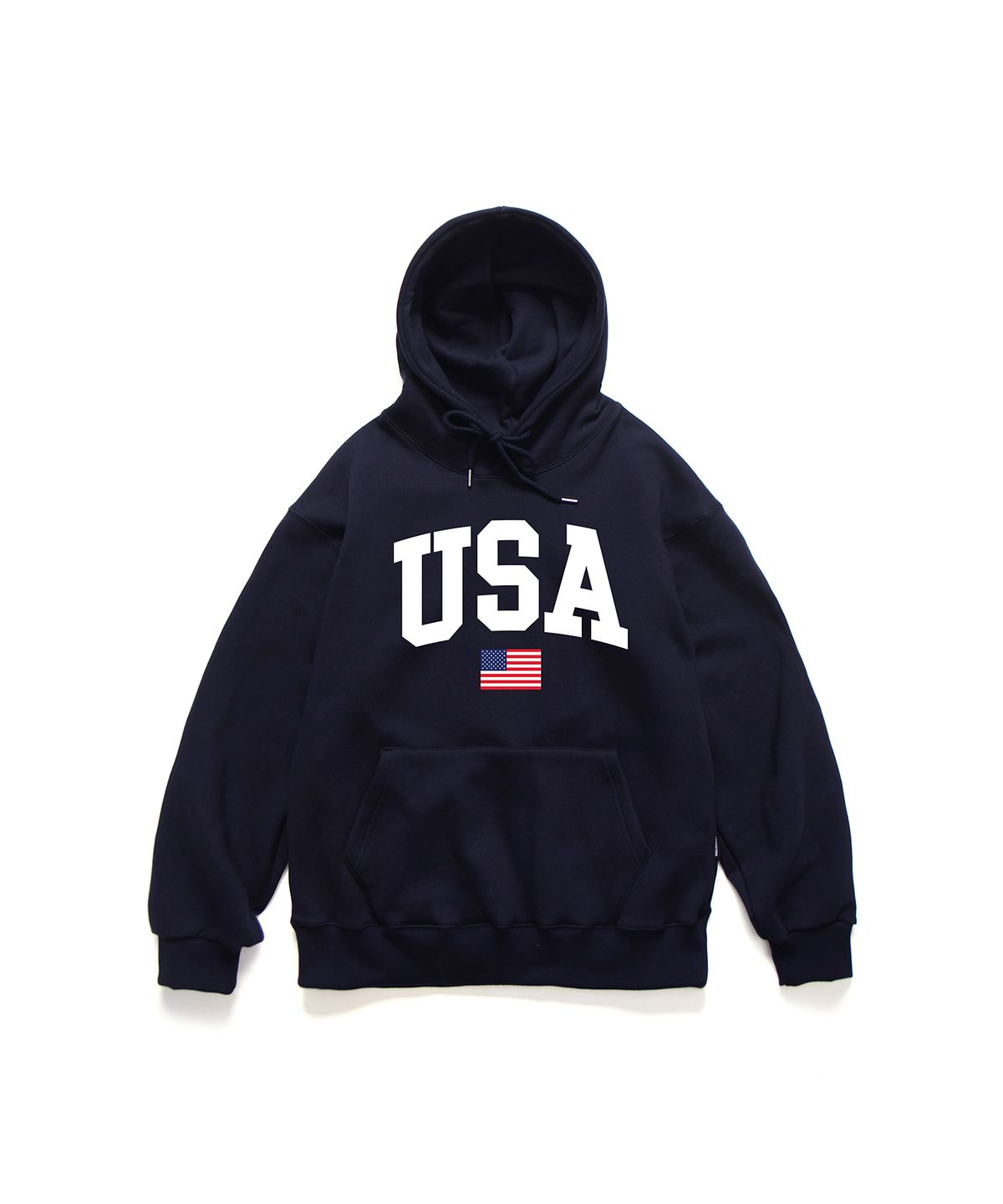 앱놀머씽(ABNORMALTHING) US 루즈핏 후드 네이비