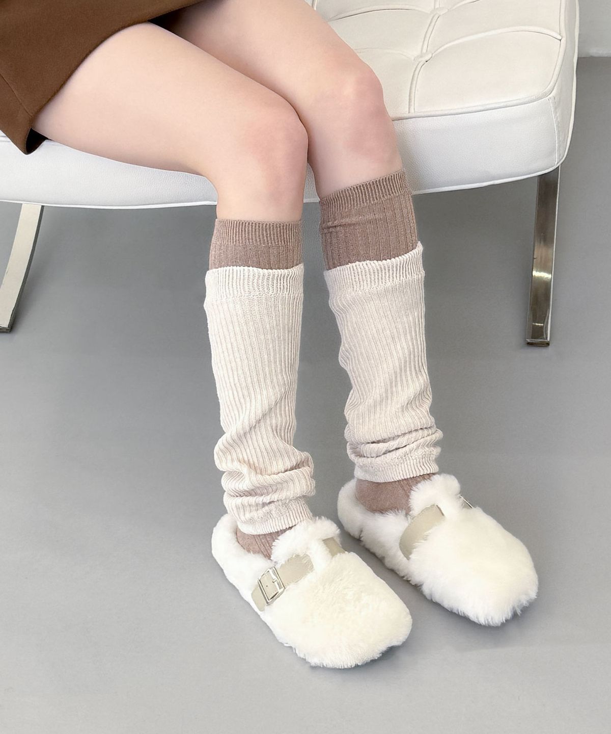 앤버터럼(ANDBUTTERUM) Arctic_Mule_Ivory(BF5DPU29IV)