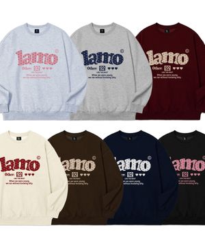 도트라모 하트하트 오버핏 스웨트셔츠_7colors