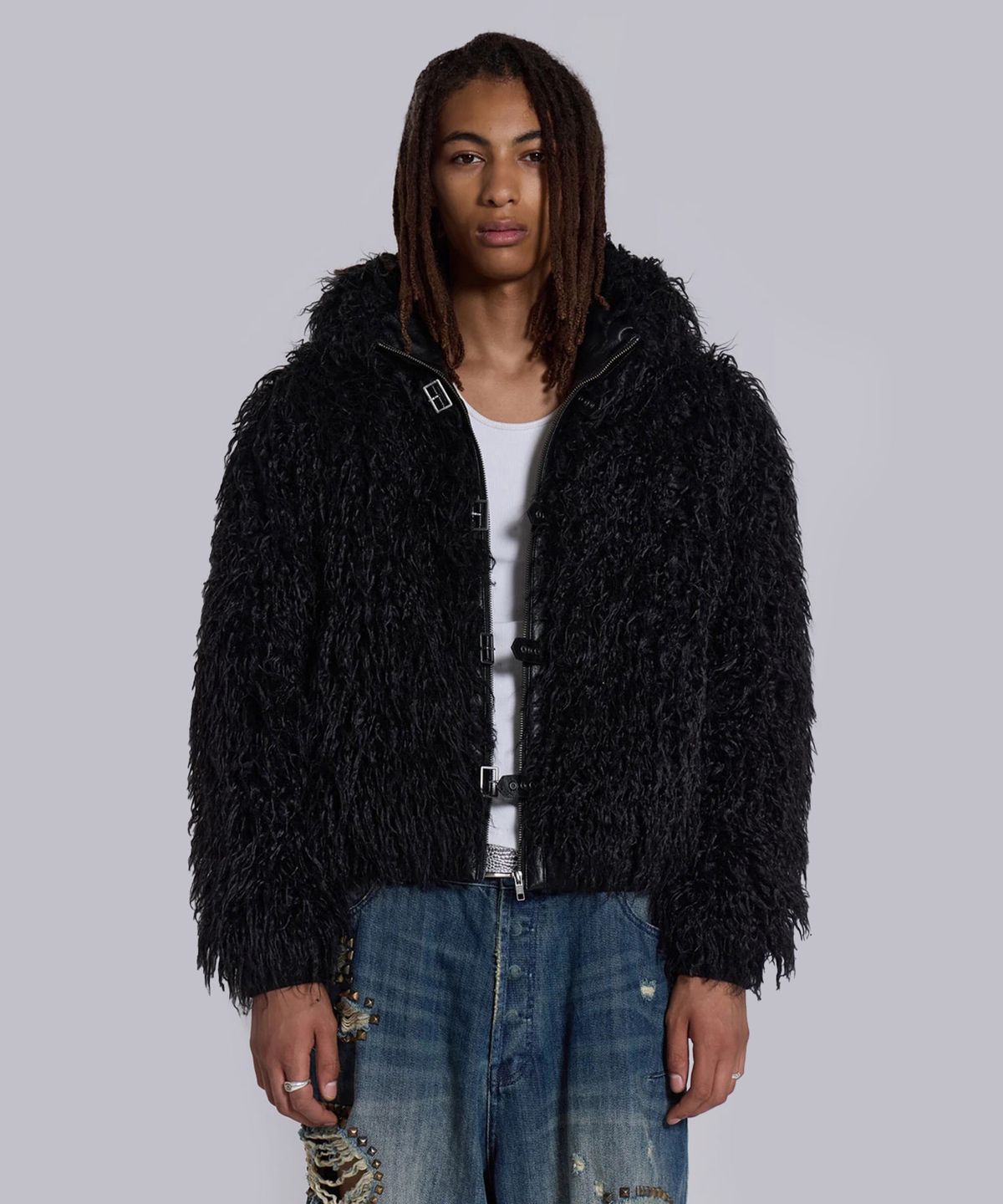 제이디드 런던(JADED LONDON) (U) 블랙 멘도자 재킷 블랙 BLACK MENDOZA JACKET BLACK