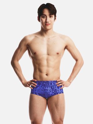 칼리 숏사각 수영복 블루 (B6SMSMS110BLU)