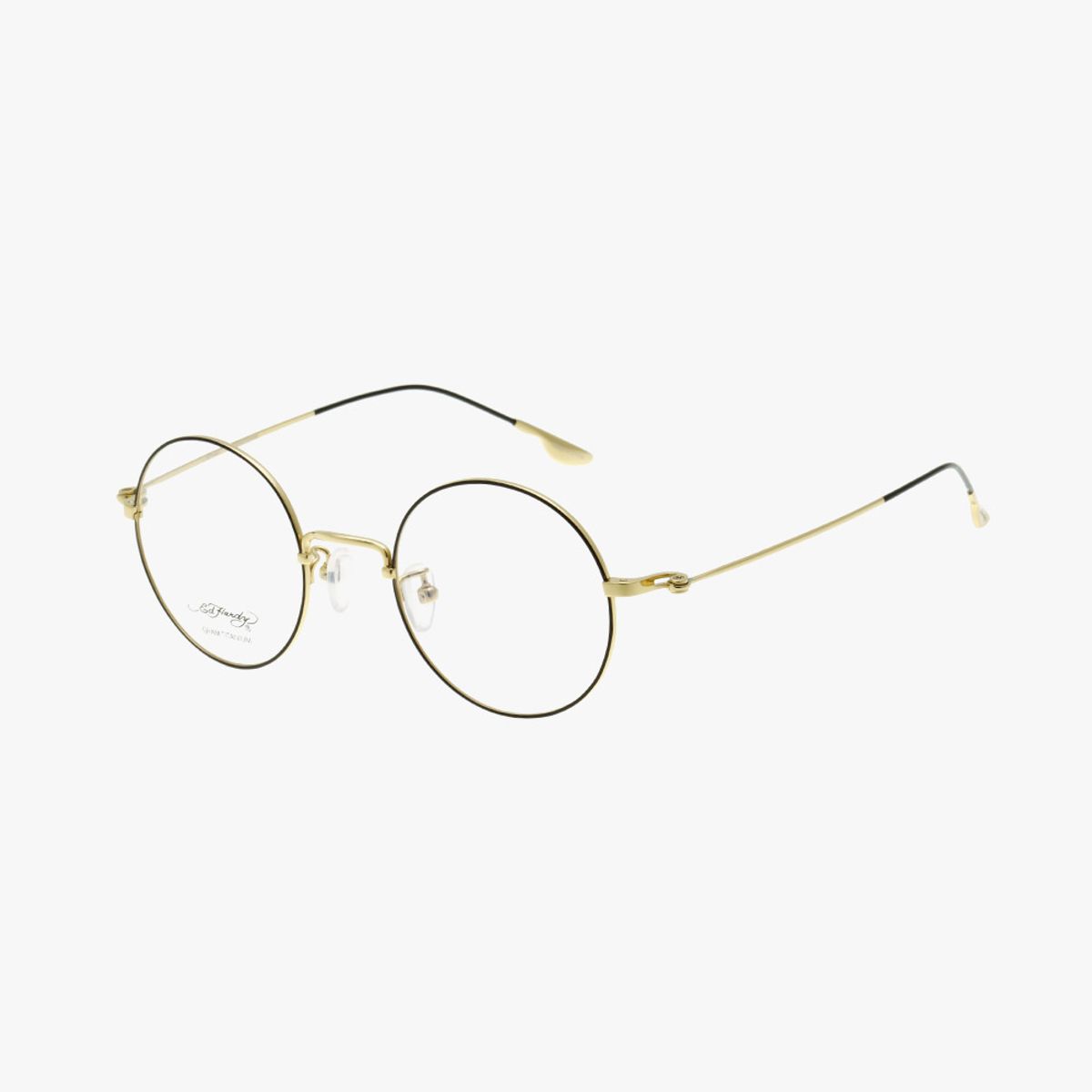 에드하디아이웨어(EDHARDY EYEWEAR) 티타늄 원형 안경테 ED7018 2 COLOR