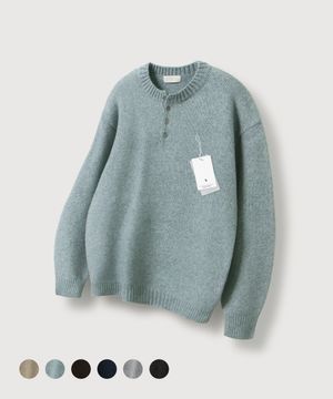 에어 울 헨리넥 니트_6Color