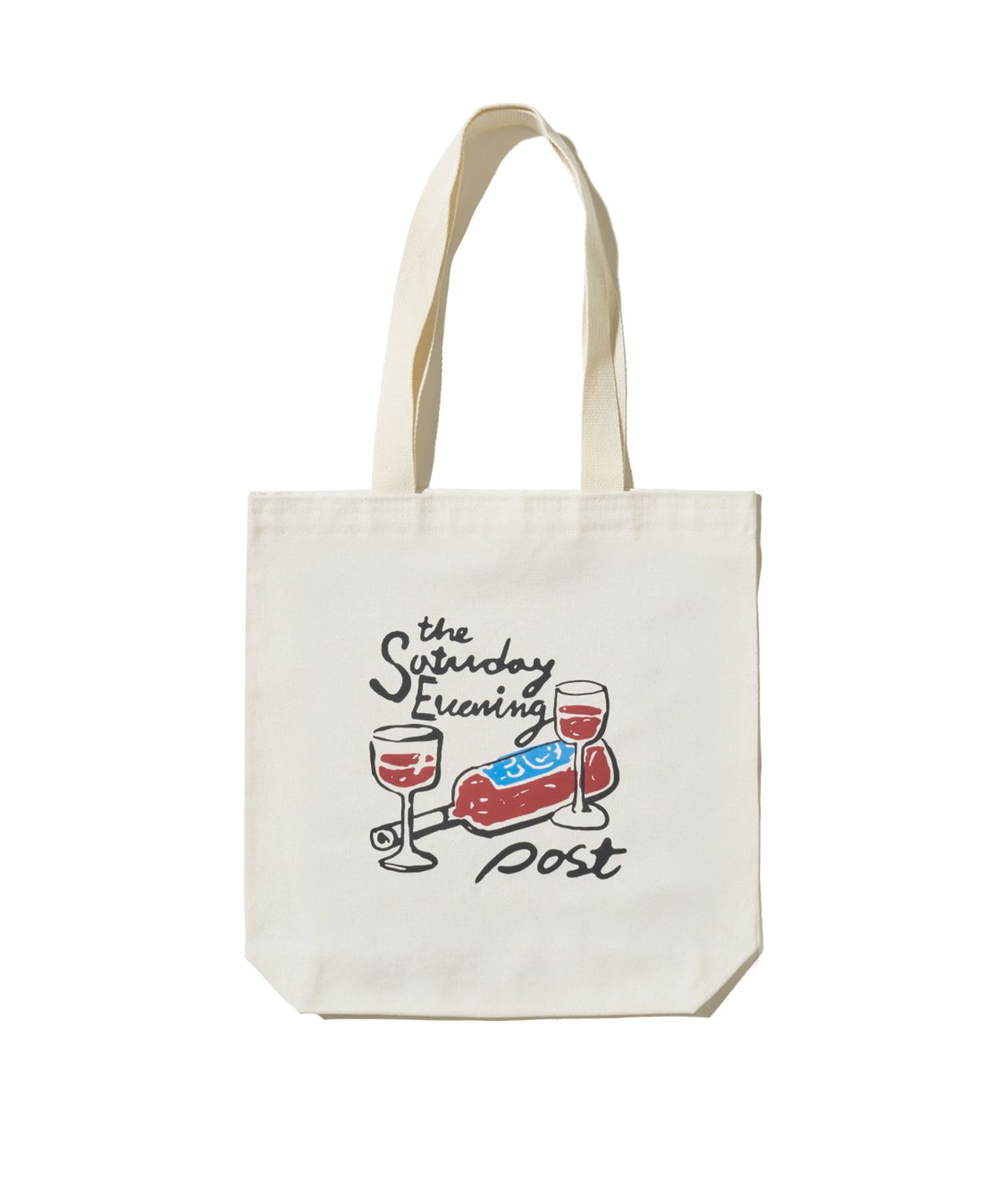 더 새터데이 이브닝 포스트(THE SATURDAY EVENING POST) Wine Graphic Eco Bag