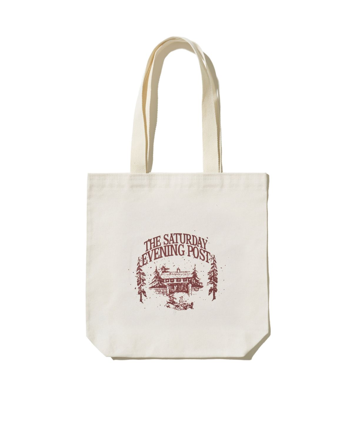 더 새터데이 이브닝 포스트(THE SATURDAY EVENING POST) Snow House Graphic Eco Bag