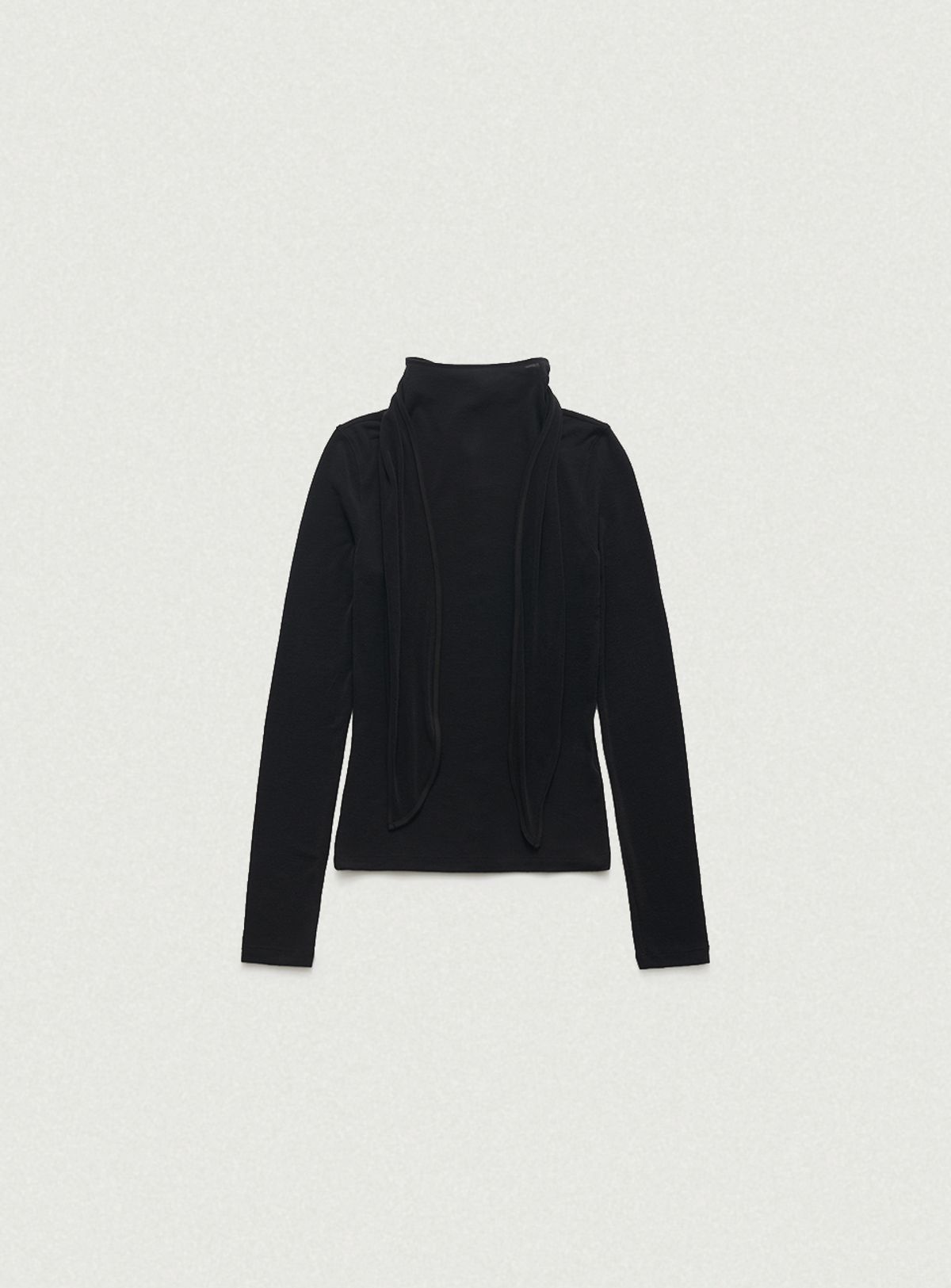 더바넷(THEBARNNET) Noue Tie T-shirt_Black