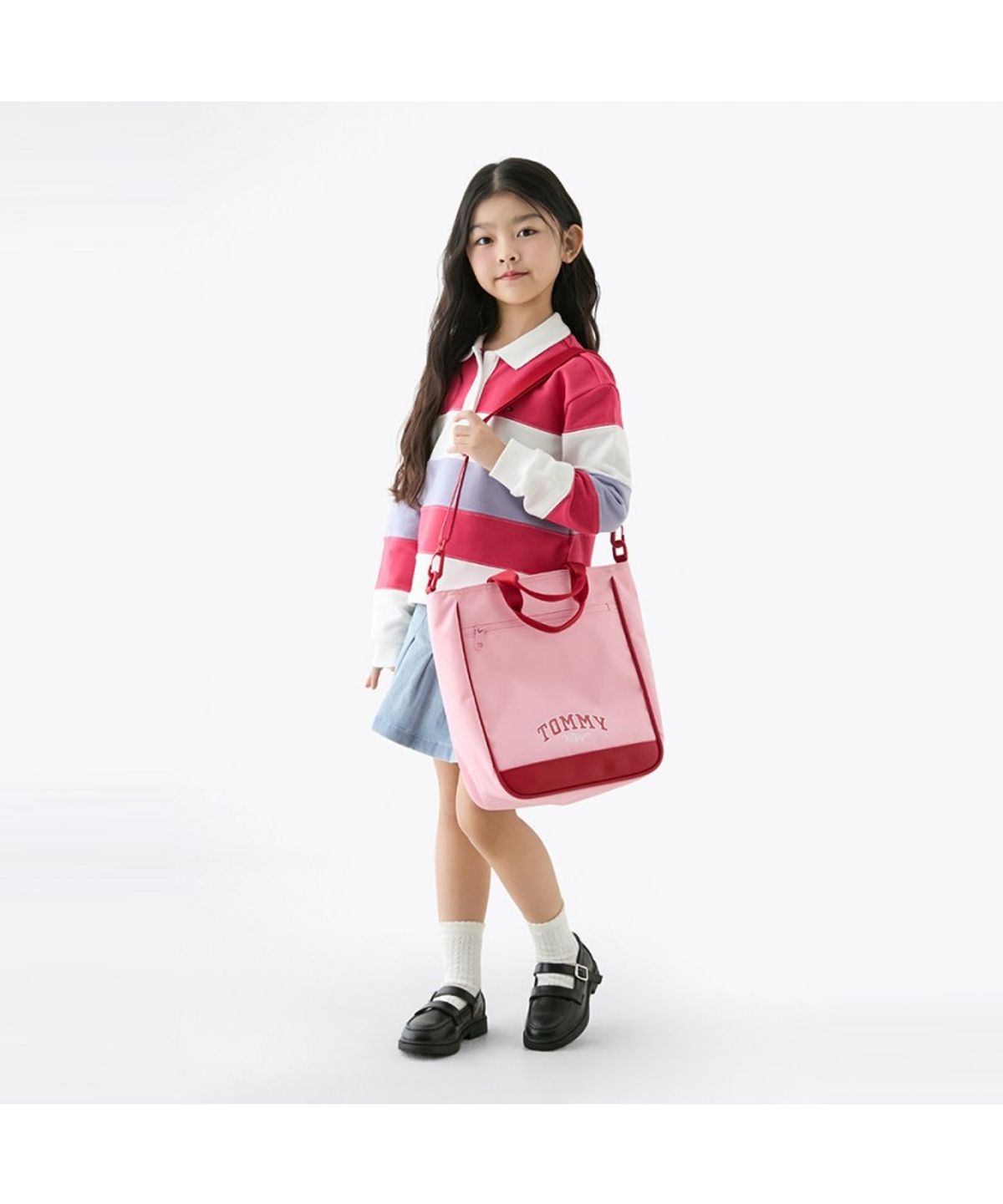 타미힐피거 키즈(TOMMY HILFIGER KIDS) 프레피 숄더백