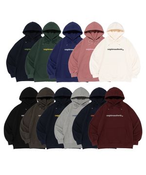 빈티지 어센틱 로고 후드 티셔츠 (11컬러)