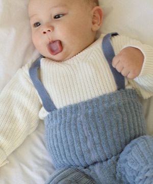 [BABY]테리 리브 타이즈 블루