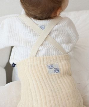 [BABY]테리 리브 타이즈 크림