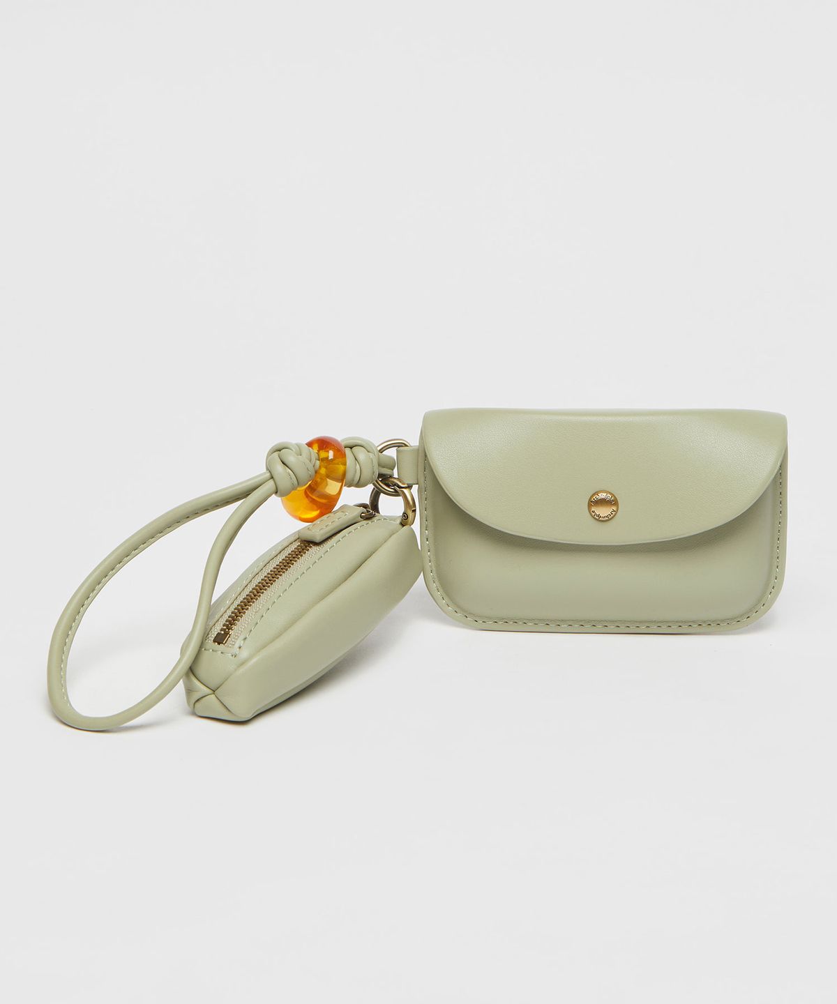 아카이브앱크(ARCHIVEPKE) Shell flap wallet(Pistachio)_OVADX25206LKK