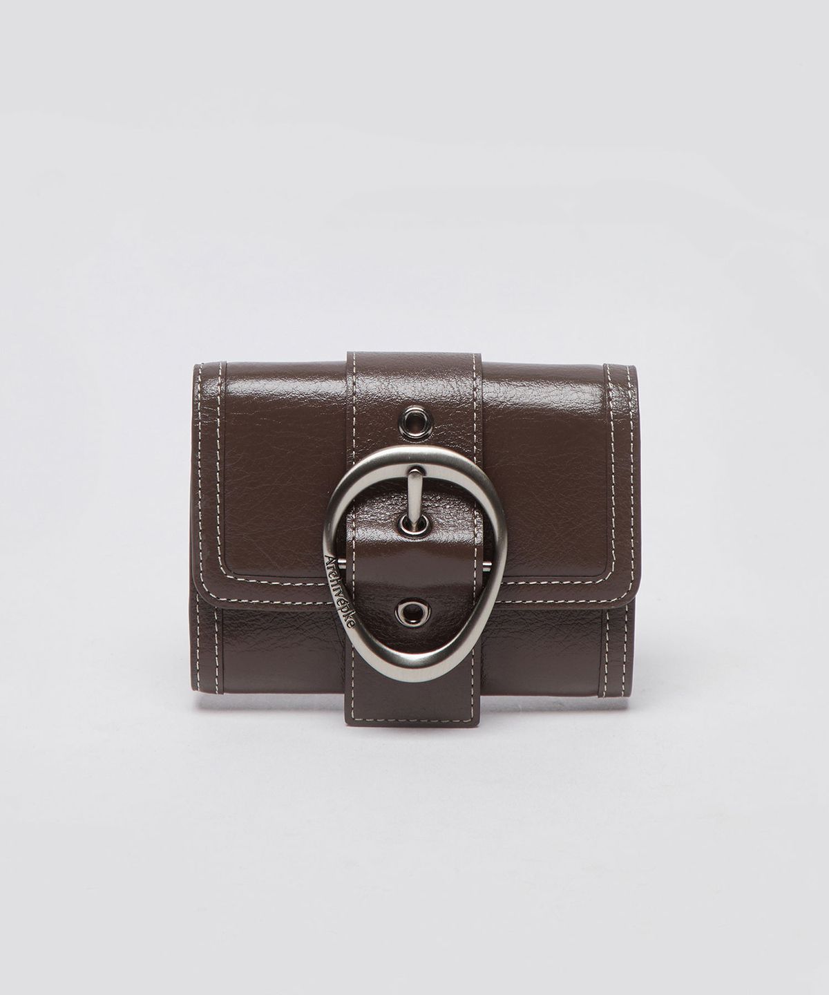 아카이브앱크(ARCHIVEPKE) Buckle wallet(Crumble brownie)_OVADX25208CCB