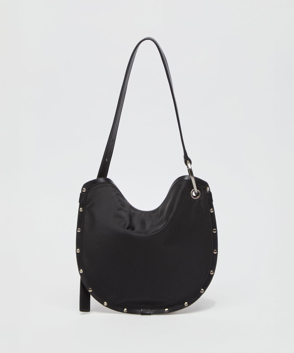 아카이브앱크(ARCHIVEPKE) Buckle fortune bag(Nylon black)_OVBAX25305BLK