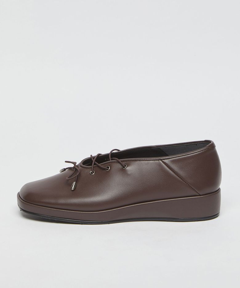 Tie platform loafer(Roasted cacao)_OK1DX25208KBW