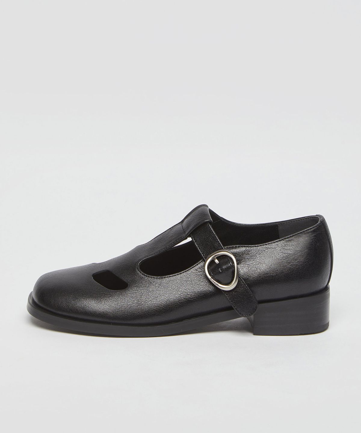 아카이브앱크(ARCHIVEPKE) Buckle strap pumps(Deep sleep)_OK1DX25206BLK
