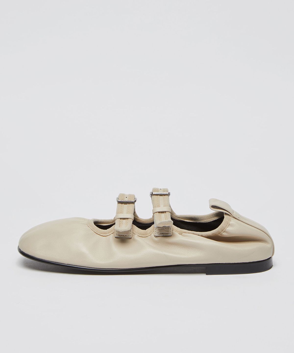 아카이브앱크(ARCHIVEPKE) Wrinkle flat(Cream)_OK1DX25205CRR