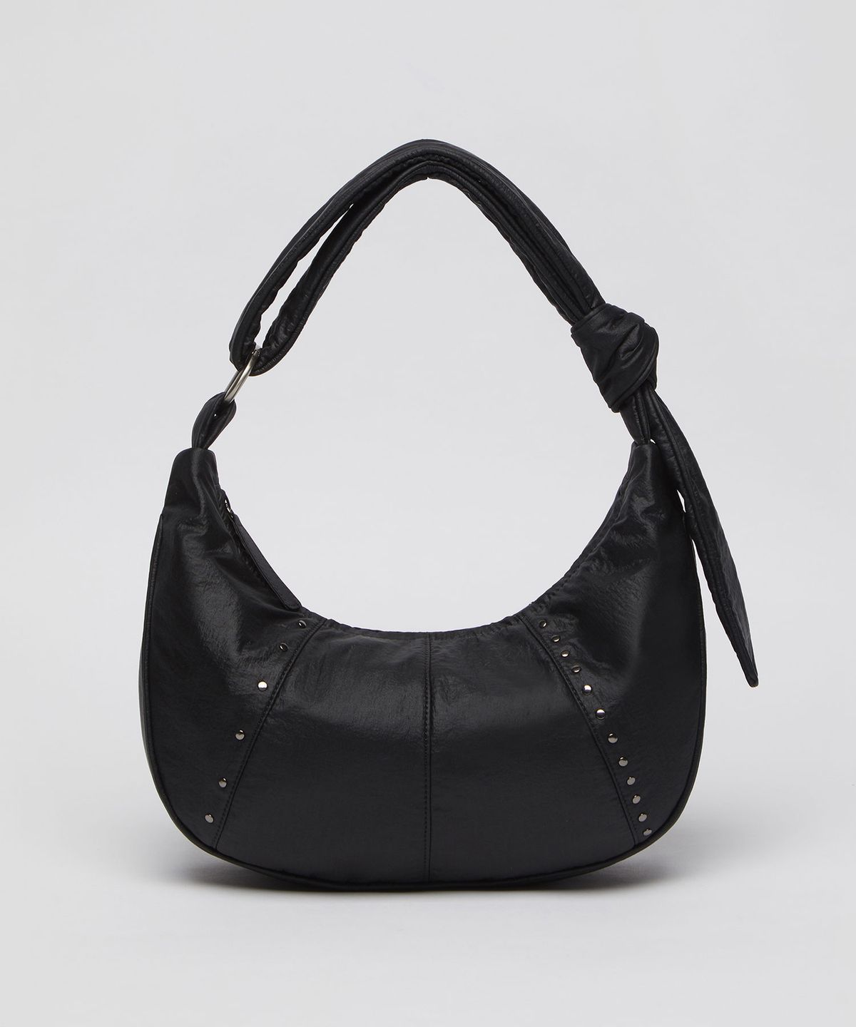 아카이브앱크(ARCHIVEPKE) Freckle hobo bag(Deep sleep)_OVBAX25306BLK