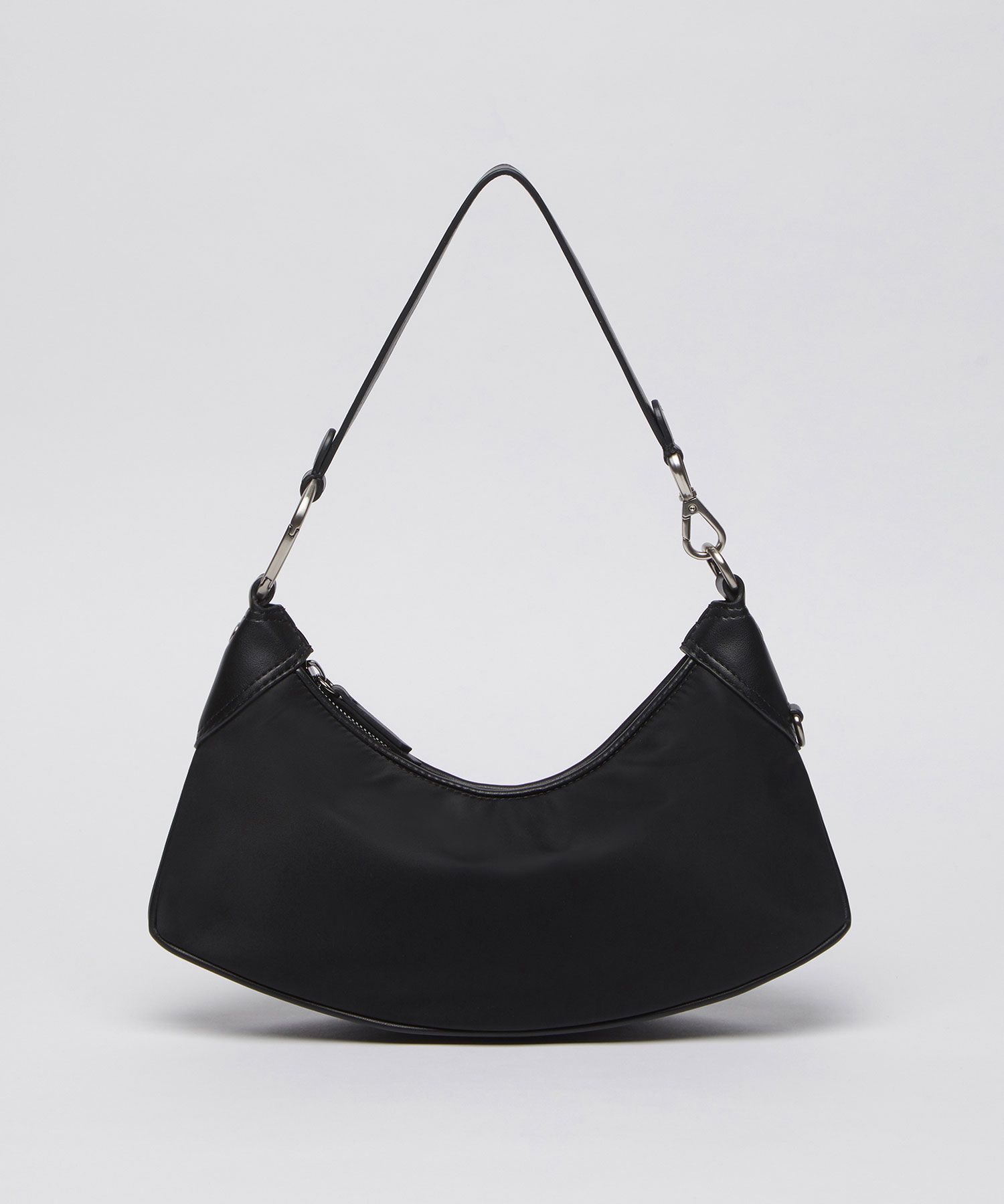 MUSINSA | Archivépke Buckle frame bag(Nylon black)_OVBSX25302BLK