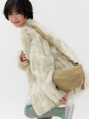 Daily Shirring Bag_Faux Suede (ALL)