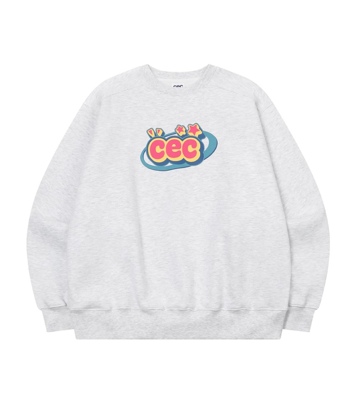 챈스챈스(CHANCECHANCE) CEC ARCADE LOGO SWEATSHIRT(LIGHT OATMEAL/기모)