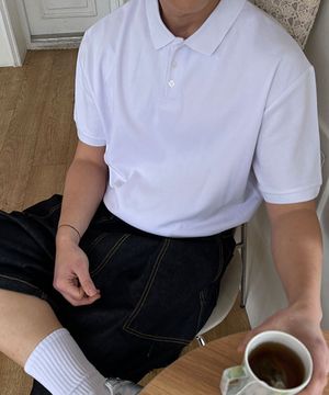 꼭꼭숨티 클래식 피케이 카라티 [M-8XL]