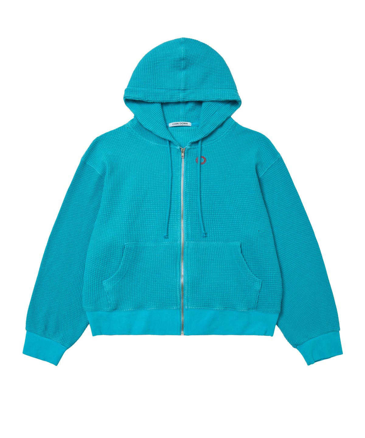 친다운(CHIN DOWN) THERMAL ZIP HOODIE (BLUE)