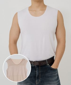 꼭꼭숨티 사계절 니플커버 나시 [M-8XL]