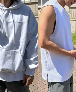 모노 롱롱이 레이어드 민소매 [XL-6XL]