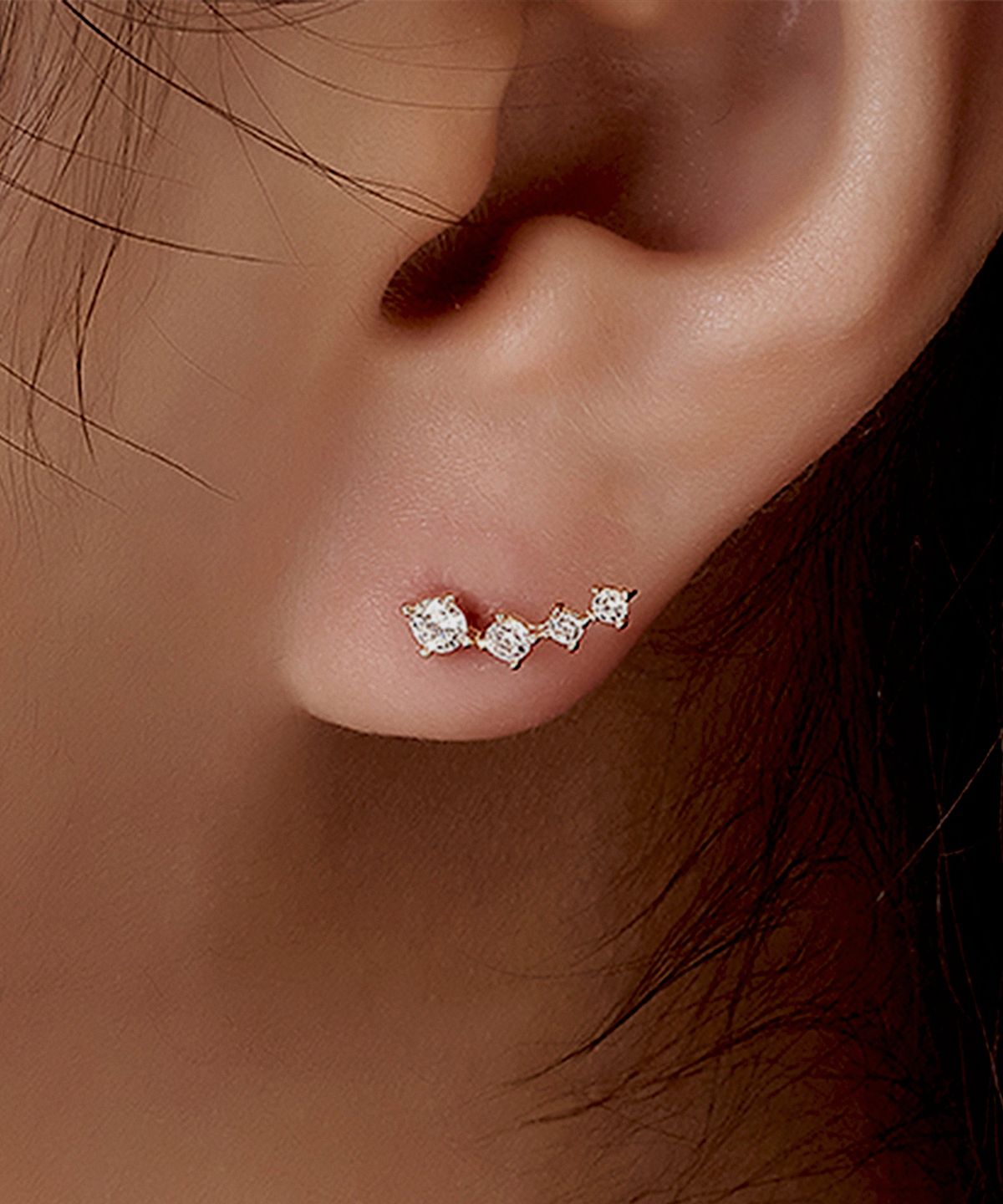 엘렌쥬얼리(HELENE JEWELRY) 14K 헤이즈 금 귀걸이