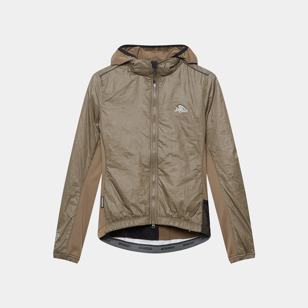 카페 드 사이클리스트(CAFE DU CYCLISTE) 리제 아닥스 써멀 보온 자켓 캐롭 브라운 여성