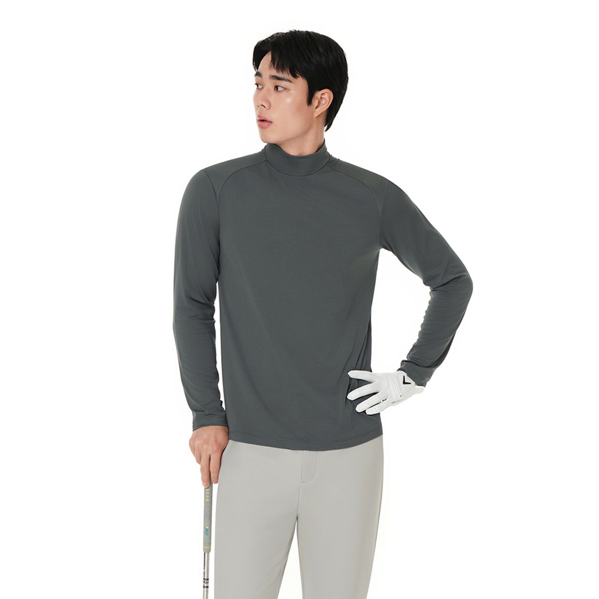안다르(ANDAR) 써마브리즈 맨즈 하프넥 베이스레이어